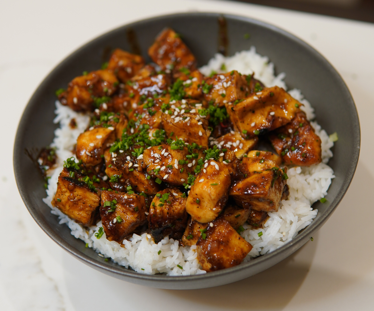 Chicken Teriyaki Rice Bowl Kwokspots