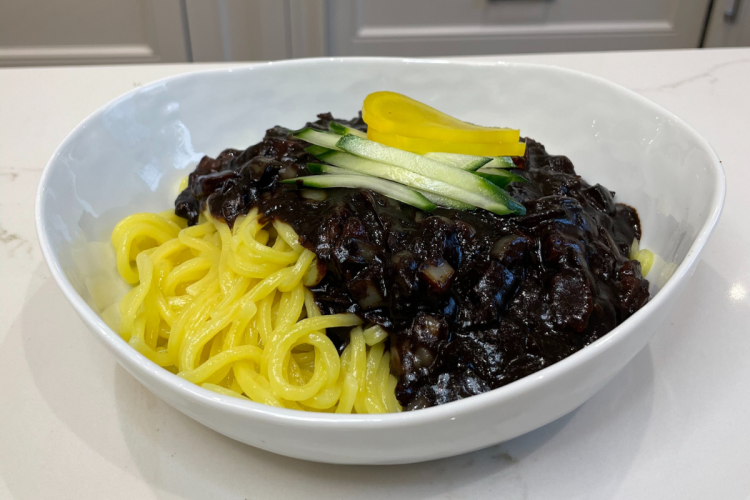 Jjajangmyeon (Korean Black Bean Noodles) Kwokspots